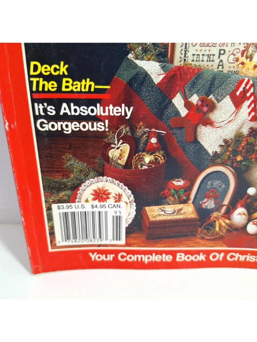 Crafts Country Christmas 1989 Magazine Handmade Holiday Projects - Picture 2 of 14